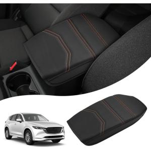 imageAutorder Center Console Cover for 20202022 2023 2024 2025 Mazda CX30 CX30 Accessories Armrest Cover AntiScratch Middle Console Pad Leather Armrest Protector20172025 Mazda CX5