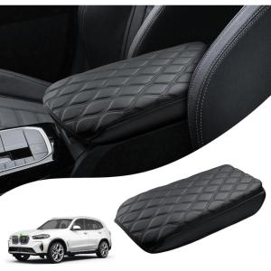 imageAutorder Center Console Cover for ChevyChevrolet Trailblazer 20212025 2026 Accessories Carbon Fiber Armrest Cover AntiScratch Middle Console Pad Leather Armrest Protector1824 BMW X3