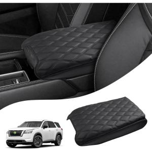 imageAutorder Center Console Cover for ChevyChevrolet Trailblazer 20212025 2026 Accessories Carbon Fiber Armrest Cover AntiScratch Middle Console Pad Leather Armrest Protector2225 Nissan Pathfinder