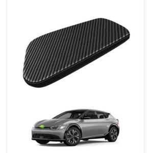 imageAutorder Center Console Cover for Kia Forte 20192024 Accessories Carbon Fiber Armrest Cover AntiScratch Middle Console Pad Leather Armrest Protector20222026 Kia EV6