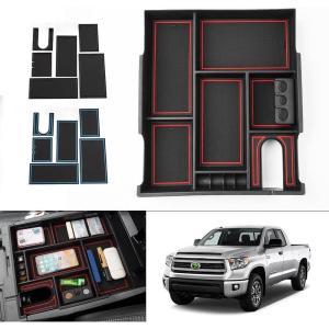 imageAutorder Center Console Organizer for 2022 2023 2024 2025 Lexus NX NX 250NX 350NX 350h 450h Accessories Armrest Storage Box Secondary Insert Tray with AntiSlip Mat20142021 Toyota Tundra
