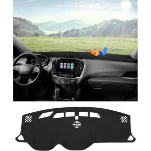 imageAutorder Dashboard Cover Mat for 19811991 Chevrolet Chevy CKRV Series Blazer GMC CKRV Series Jimmy Accessories Dash Cover Flannel Dash Mat Sunshade Glare UV Rays Protector20182024 Traverse