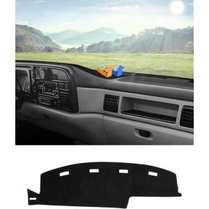 imageAutorder Dashboard Cover Mat for 20192023 2024 2025 2026 Dodge Ram 1500 2500 3500 Accessories Dash Cover Flannel Dash Mat Sunshade Glare UV Rays Protector Black19941997 Dodge Ram