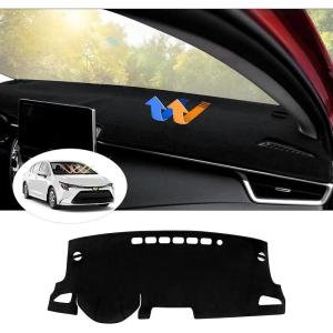 imageAutorder Dashboard Cover Mat for 20192023 2024 2025 2026 Dodge Ram 1500 2500 3500 Accessories Dash Cover Flannel Dash Mat Sunshade Glare UV Rays Protector Black20192026 Toyota Corolla