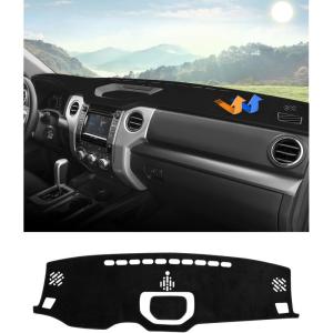 imageAutorder Dashboard Cover Mat for 20192023 2024 2025 2026 Dodge Ram 1500 2500 3500 Accessories Dash Cover Flannel Dash Mat Sunshade Glare UV Rays Protector Black20142021 Toyota Tundra