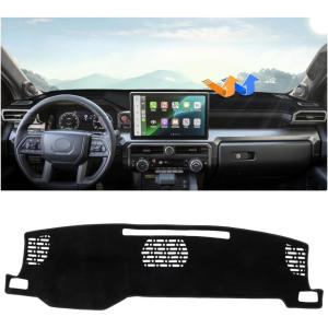 imageAutorder Dashboard Cover Mat for 20192023 2024 2025 2026 Dodge Ram 1500 2500 3500 Accessories Dash Cover Flannel Dash Mat Sunshade Glare UV Rays Protector Black2025 2026 Toyota 4RunnerTacoma