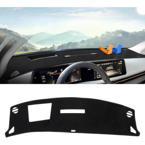 imageAutorder Dashboard Cover Mat for 20192025 2026 Volkswagen Jetta Accessories Dash Cover Flannel Dash Mat Sunshade Glare UV Rays Protector20232026 Nissan Ariya