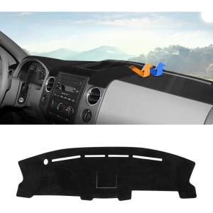 imageAutorder Dashboard Cover Mat for 20202024 2025 2026 Ford Explorer Accessories Dash Cover Flannel Dash Mat Sunshade Glare UV Rays Protector20042008 F150