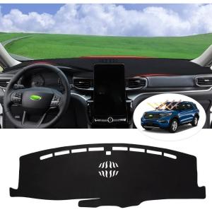 imageAutorder Dashboard Cover Mat for 20202024 2025 2026 Ford Explorer Accessories Dash Cover Flannel Dash Mat Sunshade Glare UV Rays Protector20202026 Ford Explorer