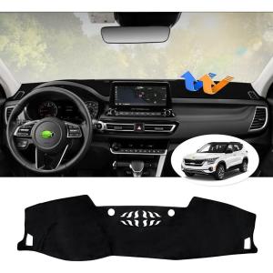 imageAutorder Dashboard Cover Mat for Hyundai Tucson 2022 2023 2024 Accessories Dash Cover Flannel Dash Mat Sunshade Glare UV Rays Protector Only fit 42 inch Digital Clusternot fit 1025 inch20212023 Kia Seltos