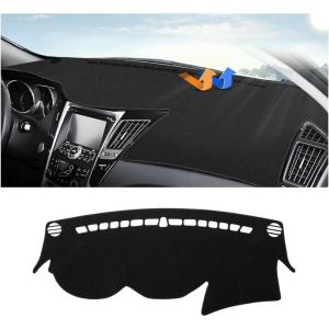 imageAutorder Dashboard Cover Mat for Hyundai Tucson 2022 2023 2024 Accessories Dash Cover Flannel Dash Mat Sunshade Glare UV Rays Protector Only fit 42 inch Digital Clusternot fit 1025 inch20112014 Hyundai Sonata