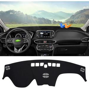 imageAutorder Dashboard Cover Mat for Hyundai Tucson 2022 2023 2024 Accessories Dash Cover Flannel Dash Mat Sunshade Glare UV Rays Protector Only fit 42 inch Digital Clusternot fit 1025 inch20192023 Hyundai Santa Fe