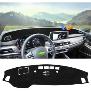 imageAutorder Dashboard Cover Mat for Hyundai Tucson 2022 2023 2024 Accessories Dash Cover Flannel Dash Mat Sunshade Glare UV Rays Protector Only fit 42 inch Digital Clusternot fit 1025 inch20202022 Kia Telluride