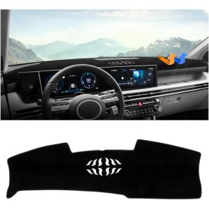 imageAutorder Dashboard Cover Mat for Hyundai Tucson 2022 2023 2024 Accessories Dash Cover Flannel Dash Mat Sunshade Glare UV Rays Protector Only fit 42 inch Digital Clusternot fit 1025 inch2025 2026 Hyundai Tucson