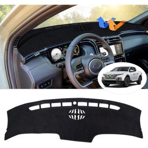 imageAutorder Dashboard Cover Mat for Hyundai Tucson 2022 2023 2024 Accessories Dash Cover Flannel Dash Mat Sunshade Glare UV Rays Protector Only fit 42 inch Digital Clusternot fit 1025 inch20222024 Hyundai Santa Cruz