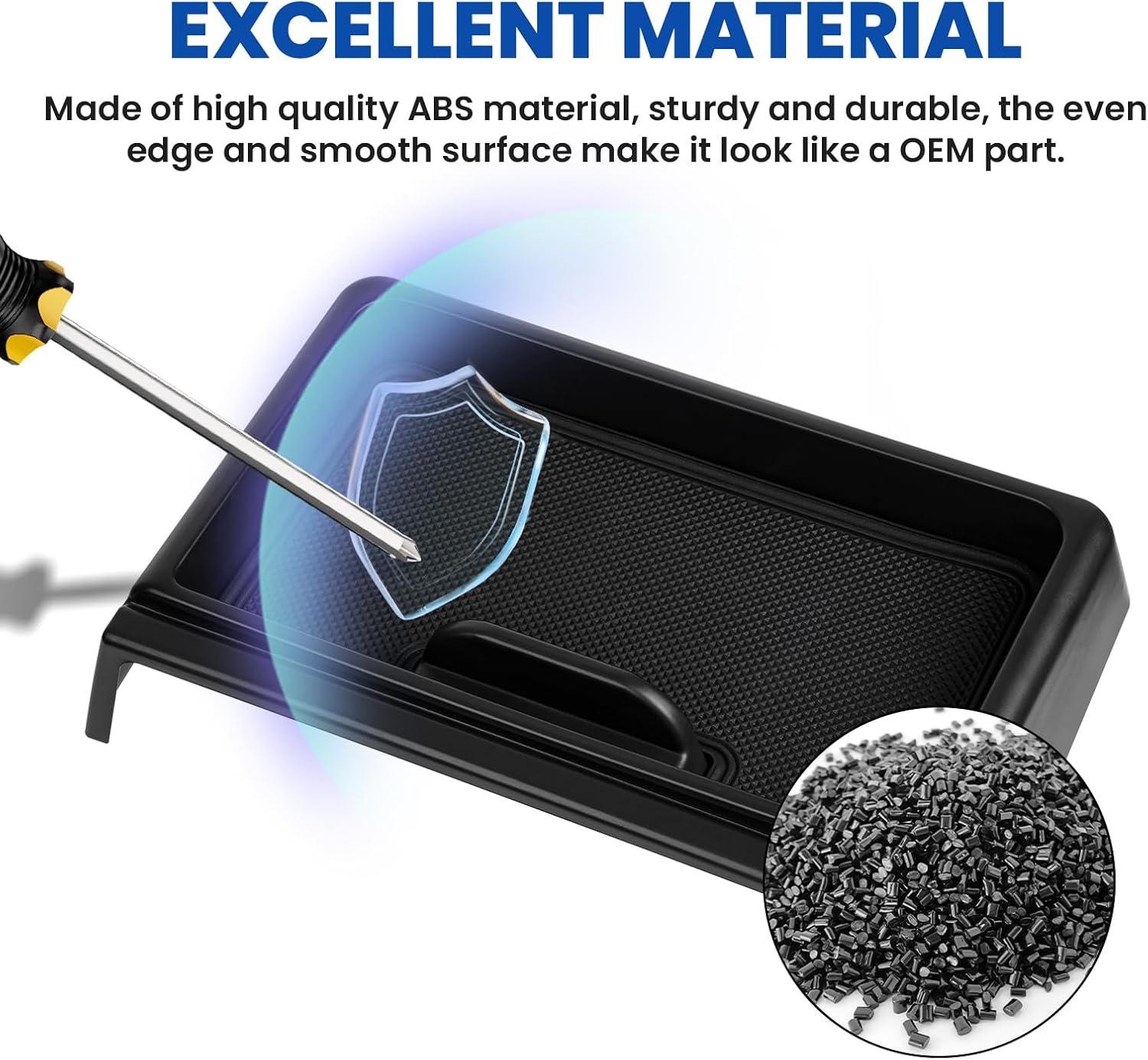 imageAutorder Center Console Organizer for 20192025 ChevyChevrolet Blazer Accessories Armrest Storage Box Secondary Insert Tray with 2 Color Mats20212024 Chevy SuburbanTahoeGMC Yukon