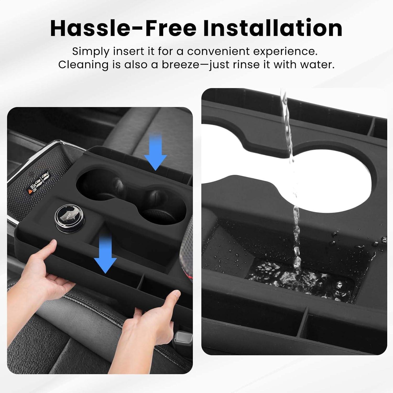 imageAutorder Center Console Organizer for 20192025 ChevyChevrolet Blazer Accessories Armrest Storage Box Secondary Insert Tray with 2 Color Mats20252026 Chevy Equinox