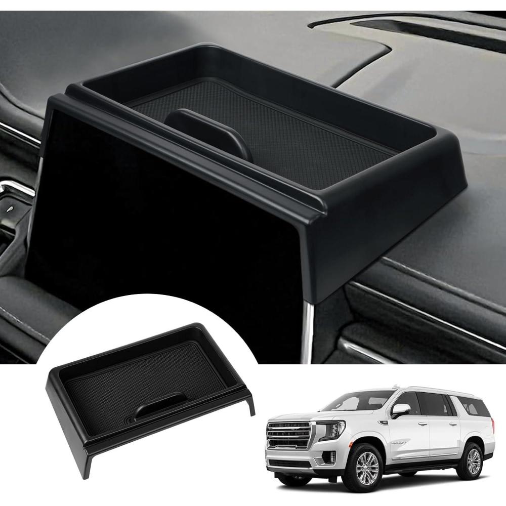 imageAutorder Center Console Organizer for 20192025 ChevyChevrolet Blazer Accessories Armrest Storage Box Secondary Insert Tray with 2 Color Mats20212024 Chevy SuburbanTahoeGMC Yukon