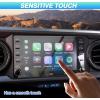 imageAutorder 2PCS Screen Protector Toyota Tundra 2022 2023 2024 2025 Accessories Tempered Glass 9H Navigation Touchscreen Protective Film 8 Inch2023 Tacoma 8inch