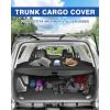 imageAutorder Cargo Cover for Toyota 4Runner 20102024 Accessories Rear Trunk Shade Cover with with Extra Storage Net Retractable Security Shield Shade Carbon Fiber BlackCarbon Fiber Black