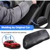 imageAutorder Center Console Cover for Hyundai Elantra 20212025 2026 Accessories Carbon Fiber Armrest Cover AntiScratch Leather Armrest Protector Automatic Brake Only Not for Handbrake20212026 Elantra Automatic Brake