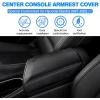 imageAutorder Center Console Cover for Hyundai Elantra 20212025 2026 Accessories Carbon Fiber Armrest Cover AntiScratch Leather Armrest Protector Automatic Brake Only Not for Handbrake20212026 Elantra Automatic Brake