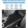 imageAutorder Center Console Cover for Hyundai Elantra 20212025 2026 Accessories Carbon Fiber Armrest Cover AntiScratch Leather Armrest Protector Automatic Brake Only Not for Handbrake20232026 Cadillac Lyriq