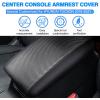 imageAutorder Center Console Cover for Hyundai Sonata 2020 2021 2022 2023 Accessories Carbon Fiber Armrest Cover AntiScratch Middle Console Pad Leather Armrest Protector20162021 Tucson