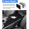 imageAutorder Center Console Cover for Hyundai Sonata 2020 2021 2022 2023 Accessories Carbon Fiber Armrest Cover AntiScratch Middle Console Pad Leather Armrest Protector20232026 Cadillac Lyriq