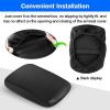 imageAutorder Center Console Cover for Toyota Sienna 20212025 2026 Accessories Memory Foam Armrest Cushion with AntiScratch Leather Protector Covers Black1024 4Runner