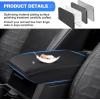 imageAutorder Center Console Cover for Toyota Sienna 20212025 2026 Accessories Memory Foam Armrest Cushion with AntiScratch Leather Protector Covers Black2426 Tacoma Armrest Cover