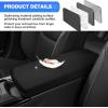 imageAutorder Center Console Cover for Toyota Sienna 20212025 2026 Accessories Memory Foam Armrest Cushion with AntiScratch Leather Protector Covers Black2326 Prius