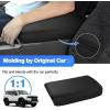 imageAutorder Center Console Cover for Toyota Sienna 20212025 2026 Accessories Memory Foam Armrest Cushion with AntiScratch Leather Protector Covers Black2426 Land Cruiser