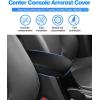 imageAutorder Center Console Cover for Toyota Sienna 20212025 2026 Accessories Memory Foam Armrest Cushion with AntiScratch Leather Protector Covers Black2225 Corolla Cross Armrest Cover