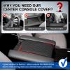 imageAutorder Center Console Cover for Toyota Sienna 20212025 2026 Accessories Memory Foam Armrest Cushion with AntiScratch Leather Protector Covers Black2126 Sienna