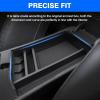 imageAutorder Center Console Organizer for 2020 2021 2022 2023 Hyundai Sonata Accessories Armrest Storage Box Secondary Insert Tray with 2 Color Mats20242026