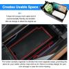 imageAutorder Center Console Organizer for 2021 2022 2023 Buick Envision Accessories Armrest Storage Box Secondary Insert Tray with Antislip Mat