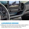 imageAutorder Custom Fit for Accessories 2021 2022 2023 2024 2025 Ford Bronco Sport Carbon Fiber Button Frame Panel Cover Center Console Interior TrimButton Frame Panel Cover