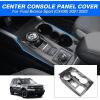 imageAutorder Custom Fit for Accessories 2021 2022 2023 2024 2025 Ford Bronco Sport Carbon Fiber Button Frame Panel Cover Center Console Interior TrimGear Shift Panel Cover