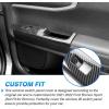 imageAutorder Custom Fit for Accessories Ford Bronco Sport 2021 2022 2023 2024 2025 Carbon Fiber Interior Trim Car Window Switch Panel Covers 4Pcs