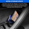 imageAutorder Custom Fit for Door Side Storage Box Tesla Model 3 20172023 Model Y 20202023 Accessories Armrest Phone Container Door Organizer Handle Pocket Tray Black Set of 4