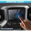 imageAutorder Custom Fit for Screen Protector 20142019 2020 2021 ChevyChevrolet Silverado 1500 Accessories Tempered Glass 9H Navigation Touchscreen Protective Film8Inch