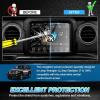 imageAutorder Custom Fit for Screen Protector Jeep Wrangler JL 20182021 2022 2023Gladiator JT 20202022 Tempered Glass 9H Navigation Touchscreen Protective Film84Inch84Inch