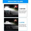 imageAutorder Dashboard Cover Mat for 20072013 Chevy Chevrolet SilveradoGMC Sierra with Two Glove Boxes Accessories Dash Cover Flannel Dash Mat Sunshade Glare UV Rays Protector