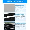 imageAutorder Dashboard Cover Mat for 20192025 Honda Passport Accessories Dash Cover Flannel Dash Mat Sunshade Glare UV Rays Protector20102013 Mazda 3