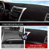 imageAutorder Dashboard Cover Mat for 20192025 Honda Passport Accessories Dash Cover Flannel Dash Mat Sunshade Glare UV Rays Protector20132018 Nissan Altima