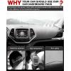 imageAutorder Dashboard Cover Mat for 20192025 Honda Passport Accessories Dash Cover Flannel Dash Mat Sunshade Glare UV Rays Protector20142023 Jeep Cherokee