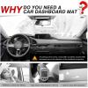 imageAutorder Dashboard Cover Mat for 20192025 Honda Passport Accessories Dash Cover Flannel Dash Mat Sunshade Glare UV Rays Protector20192025 Mazda 3