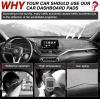 imageAutorder Dashboard Cover Mat for 20192025 Honda Passport Accessories Dash Cover Flannel Dash Mat Sunshade Glare UV Rays Protector20192026 Nissan Altima