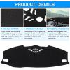 imageAutorder Dashboard Cover Mat for 20192025 Honda Passport Accessories Dash Cover Flannel Dash Mat Sunshade Glare UV Rays Protector20212024 Jeep Grand Cherokee L
